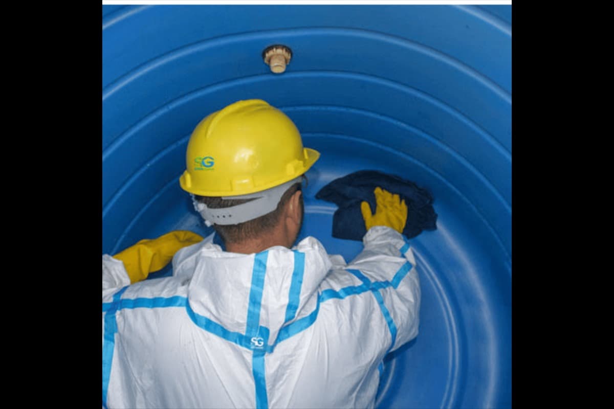 Tank cleaning service